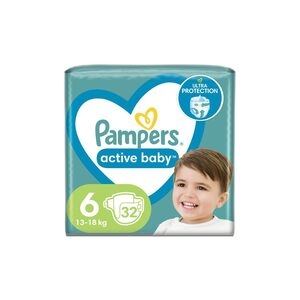 PAMPERS Active Baby Maxi No6