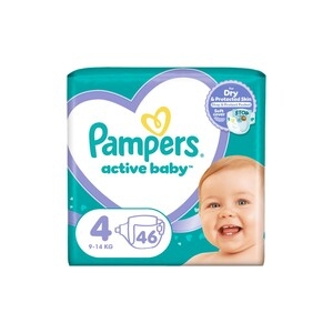 PAMPERS Active Baby Maxi No4