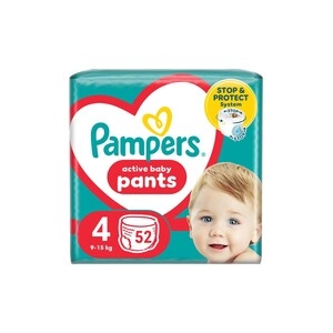 PAMPERS Active Baby No4 Jumbo
