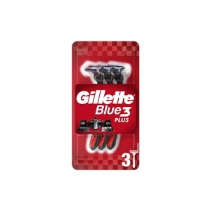 GILLETTE Blue3 Plus Red