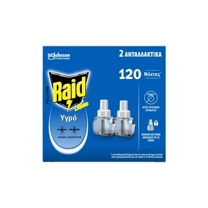 RAID  Υγρό Ανταλλακτικό 120 Νύχτες