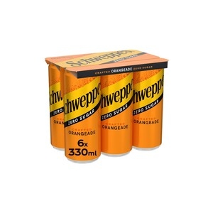 SCHWEPPES Πορτοκαλάδα Orangeade No Sugar