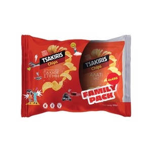 TSAKIRIS Chips με Αλάτι