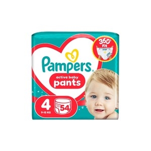 PAMPERS Active Baby Pants No4