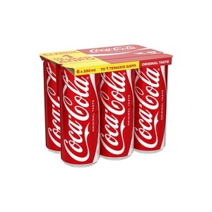 COCA COLA (5+1)Δώρο