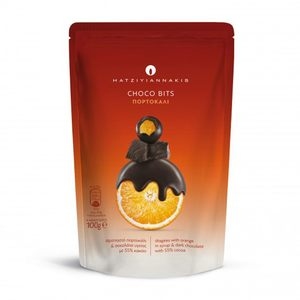 HATZIYIANNAKIS Choco Bits Πορτοκάλι