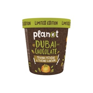 PLANET ΠΑΓΩΤΟ DUBAI STYLE CHOCOLATE 250ΓΡ