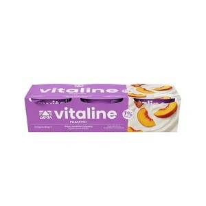 ΔΕΛΤΑ Vitaline Ροδάκινο 1% Λιπαρά
