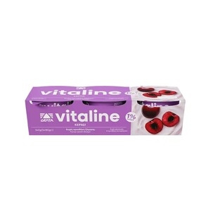 ΔΕΛΤΑ Vitaline Κεράσι 1% Λιπαρά