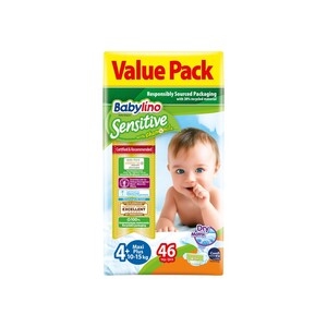 BABYLINO Sensitive Economy No4+ 10-15kg