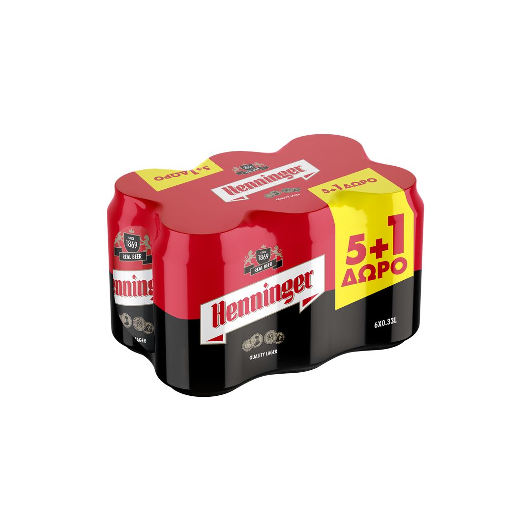 HENNINGER ΚΟΥΤΙ 330ML(5+1)ΔΩΡΟ