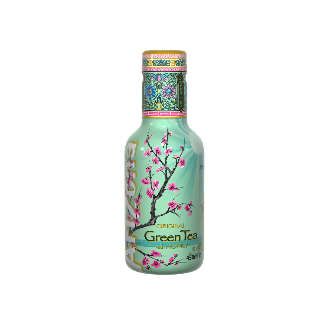 ARIZONA ΤΣΑΙ ΠΡΑΣΙΝΟ ΜΕ ΜΕΛΙ PET 450ML