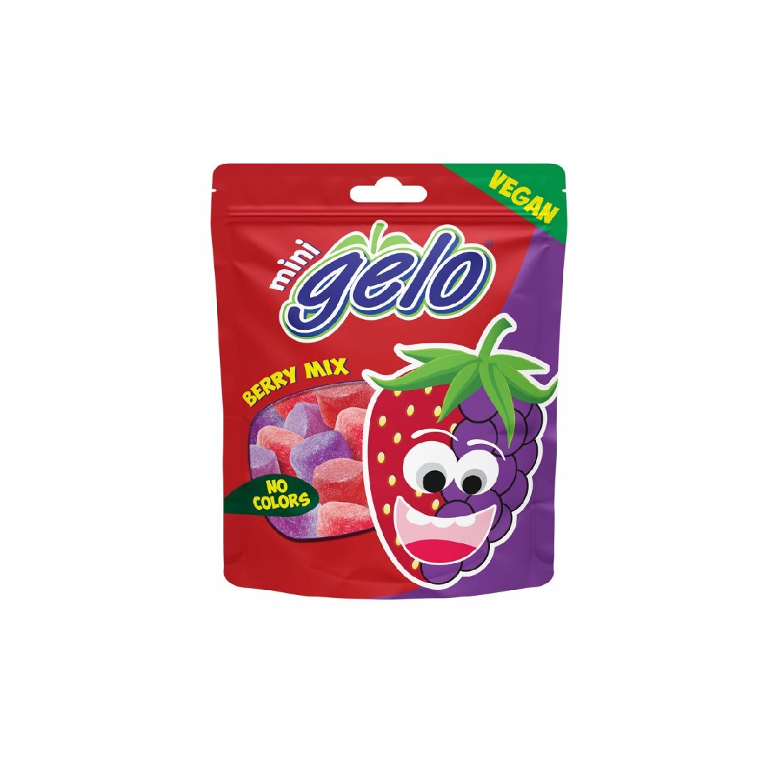 GUM ON  ΖΕΛΙΝΙΑ MINI BERRY MIX 100ΓΡ