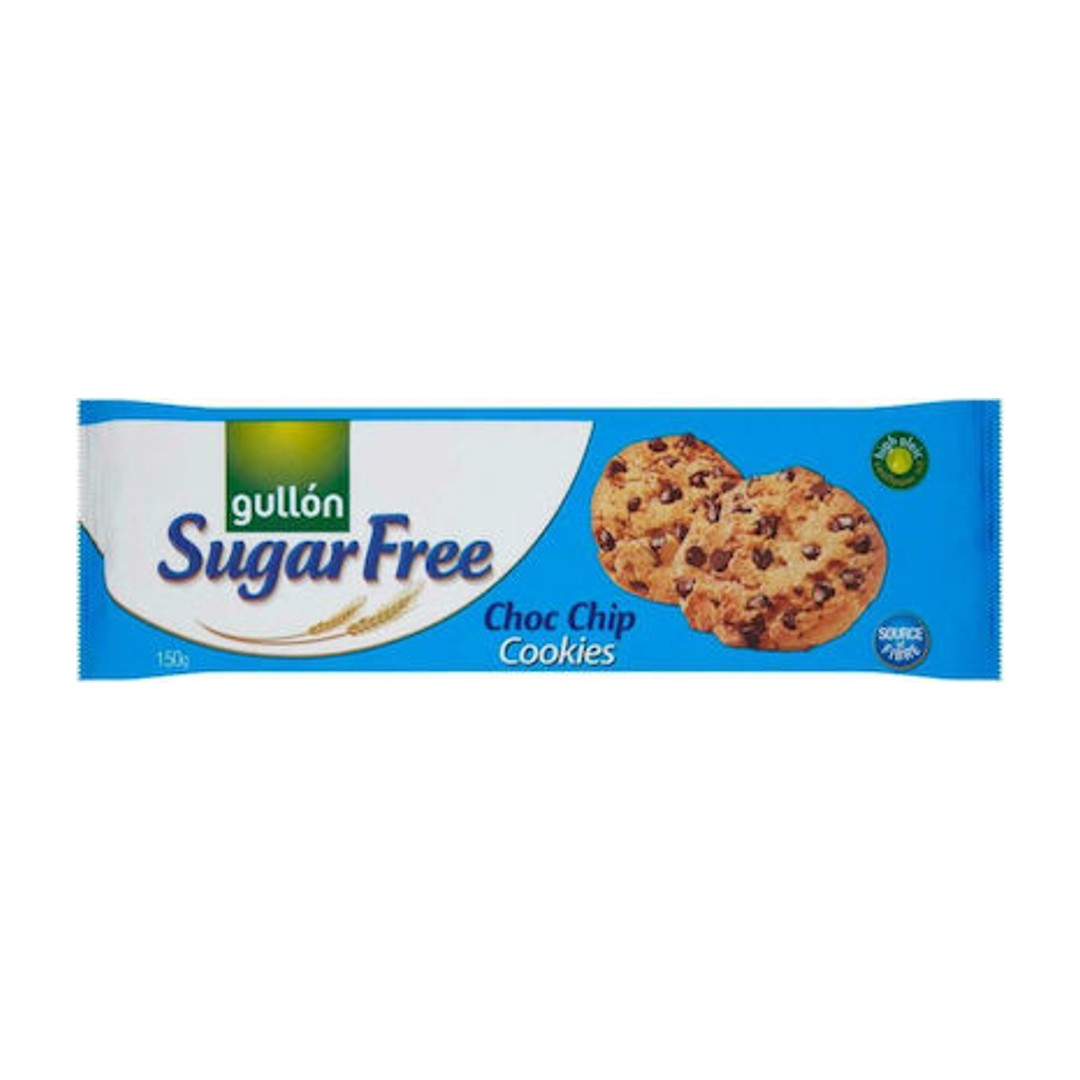 GULLON CHOCO CHIPS ΜΠΙΣΚΟΤΑ SUGAR FREE 150ΓΡ