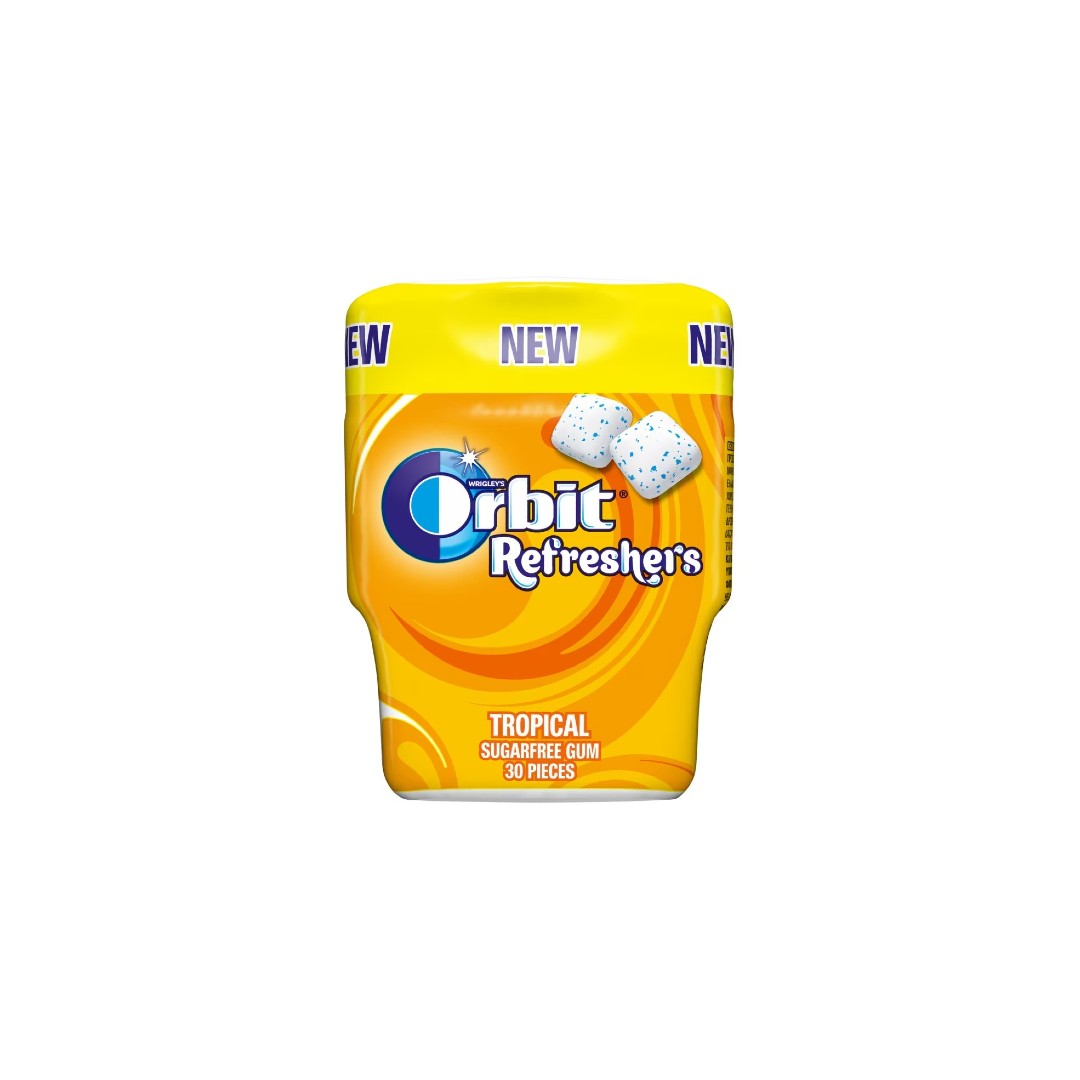 ORBIT ΤΣΙΧΛΕΣ REFRESHERS TROPICAL ΜΠΟΥΚ.30Τ 67ΓΡ