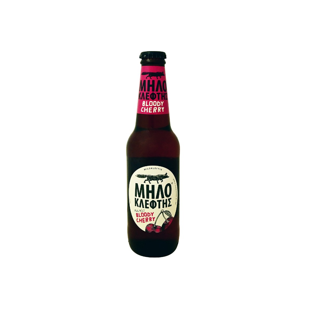 ΜΗΛΟΚΛΕΦΤΗΣ BLOODY      CHERRY ΦΙΑΛΗ 330ML