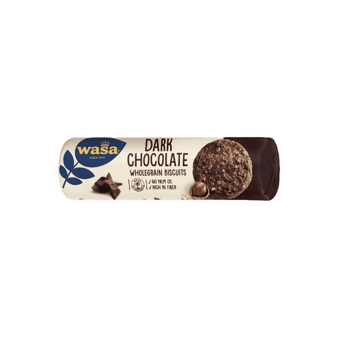 WASA ΜΠΙΣΚΟΤΑ DARK CHOCOLATE 230ΓΡ
