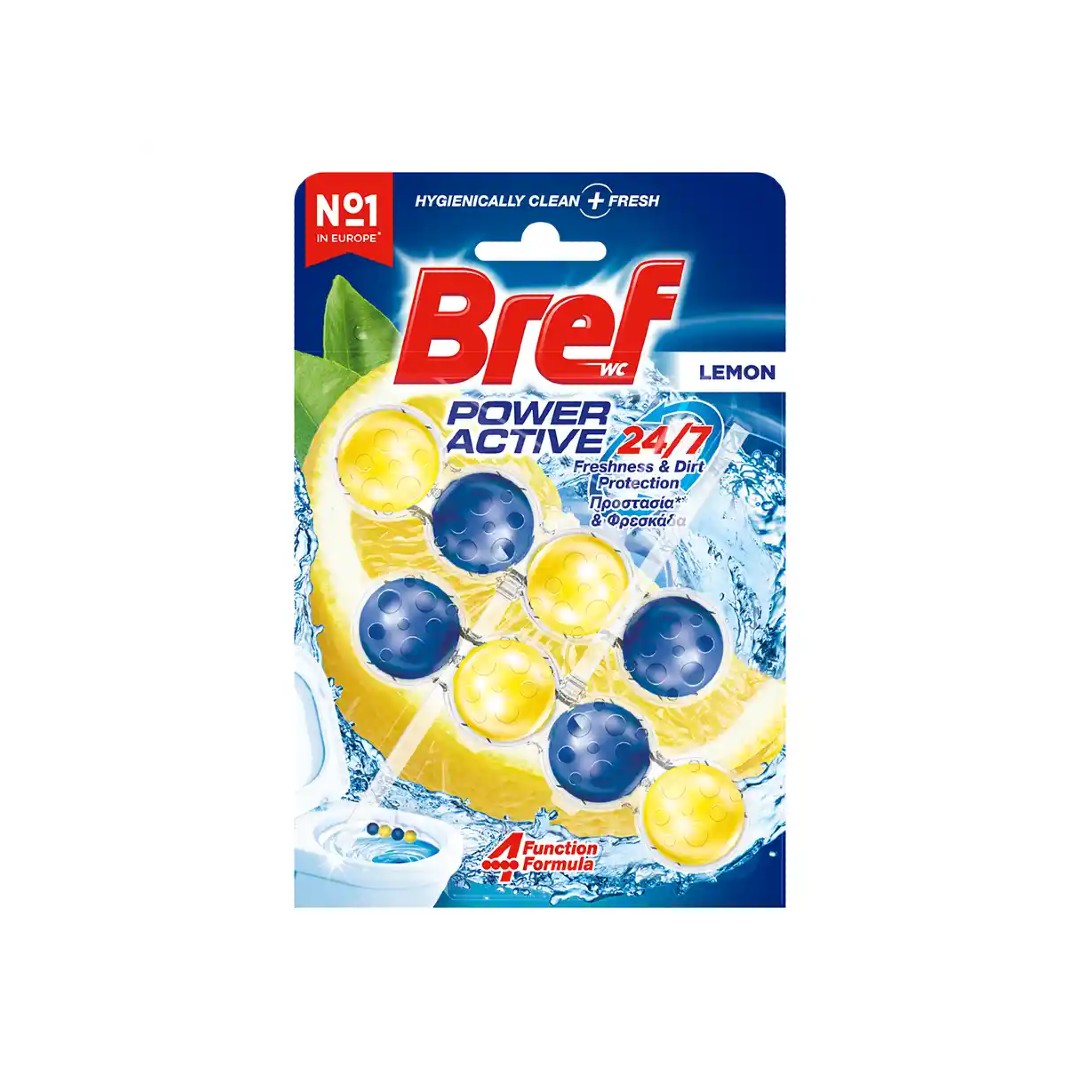 BREF WC POWER ACTIVE LEMON DUO 2*50ΓΡ