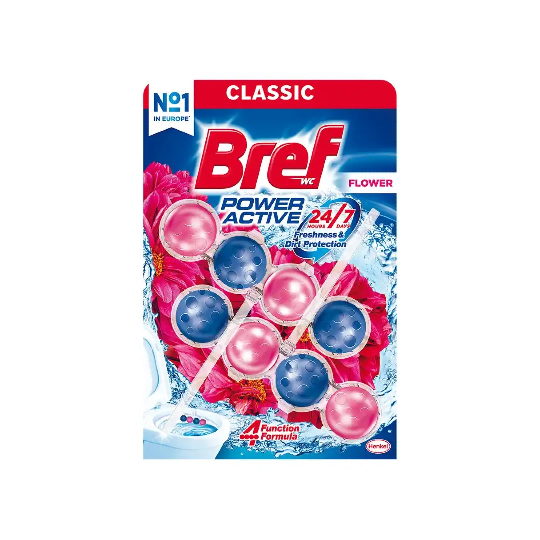 BREF WC POWER ACTIVE FLOWER DUO 2*50ΓΡ