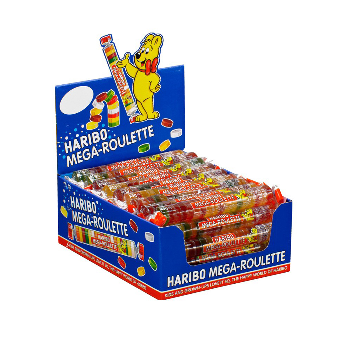 ΖΕΛΕΔΑΚΙΑ HARIBO MEGA ROULETTE 45ΓΡ