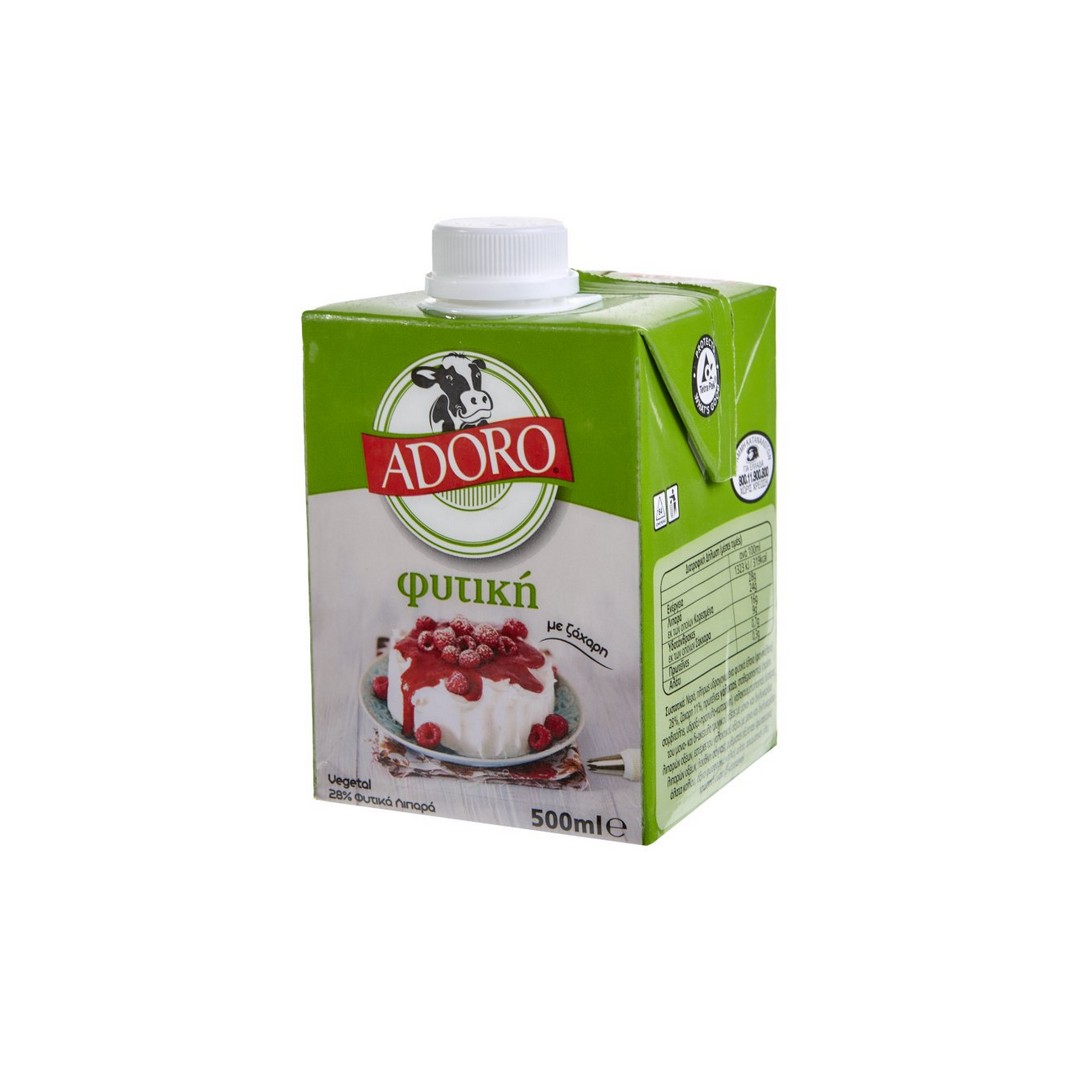 ADORO ΦΥΤΙΚΗ ΚΡΕΜΑ  500ML