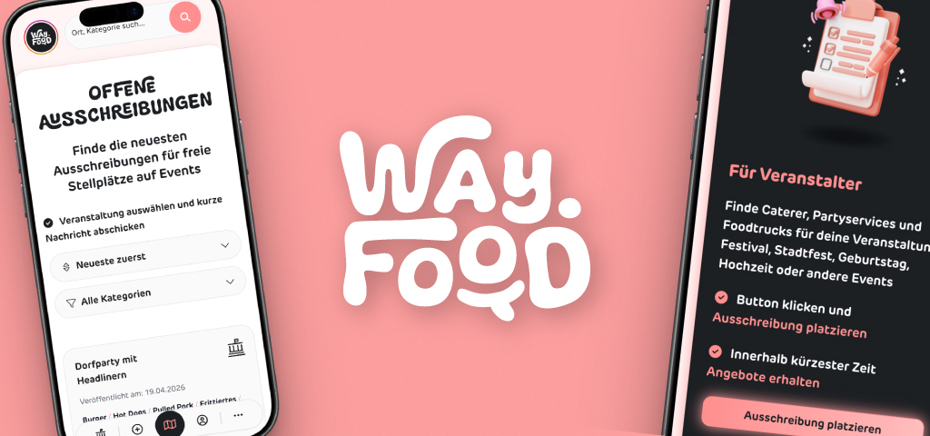 Ausschreibungen auf way.food: Warum sie für Eventplaner gerade jetzt besonders hilfreich sind
