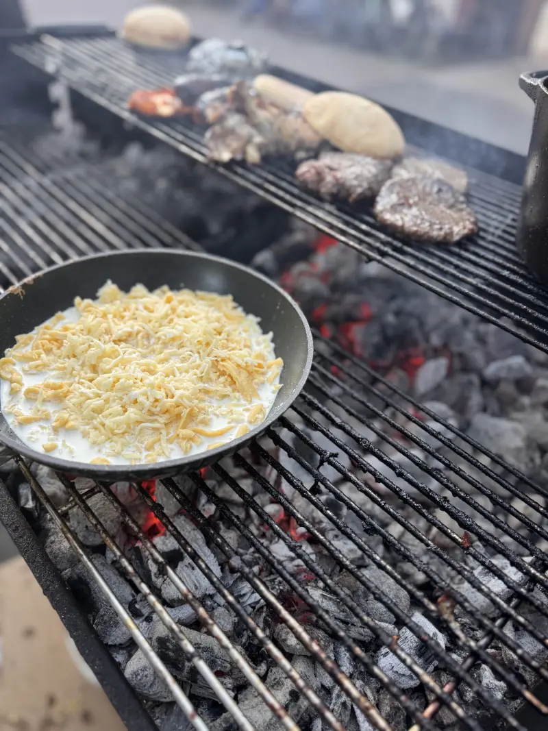 Live-Cooking-Station Käsespätzle 