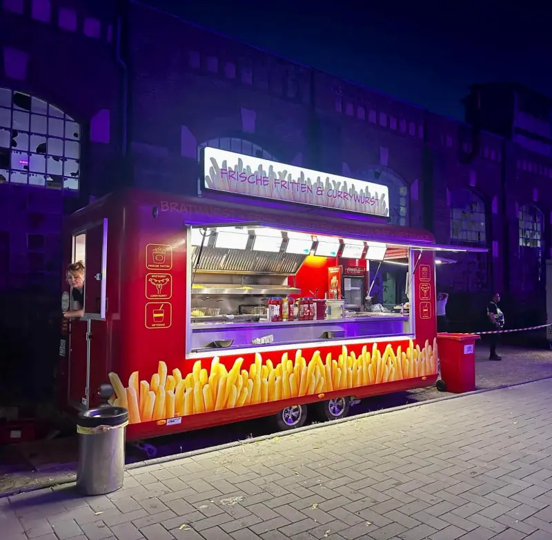 Pommes Currywurst Catering 