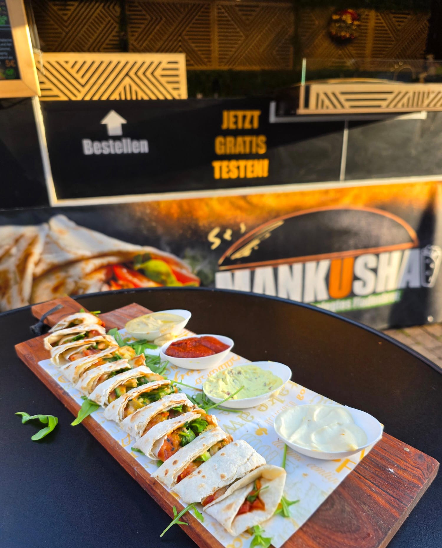 Orientalisches Wraps