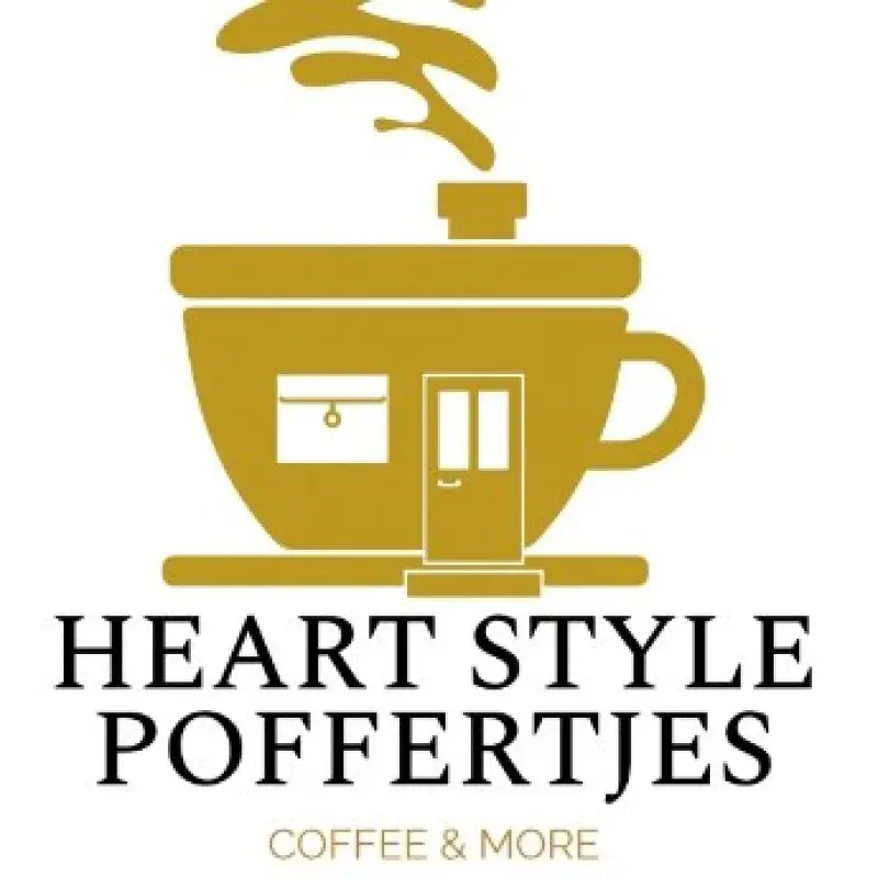 Heart Style Poffertjes Logo