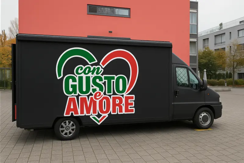 Italienische Piadina aus dem Foodtruck