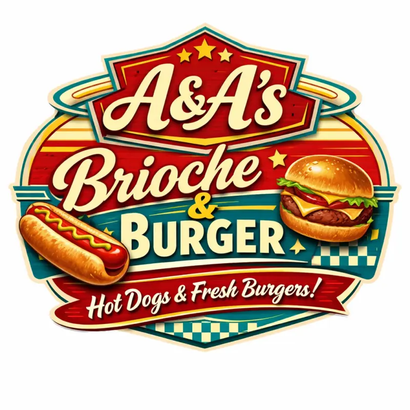 A&A's Brioche&Burger Logo