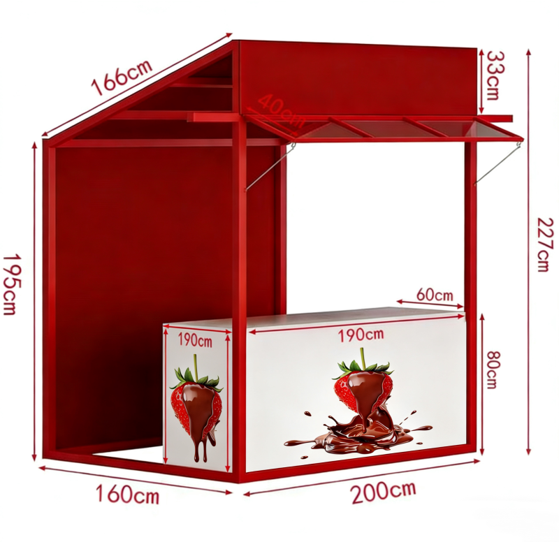 Logo van Frische Erdbeeren mit Schokolade vom Schokoladenbrunnen