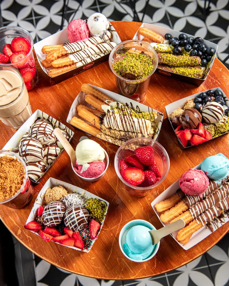 Loqma Churros · Gerichte