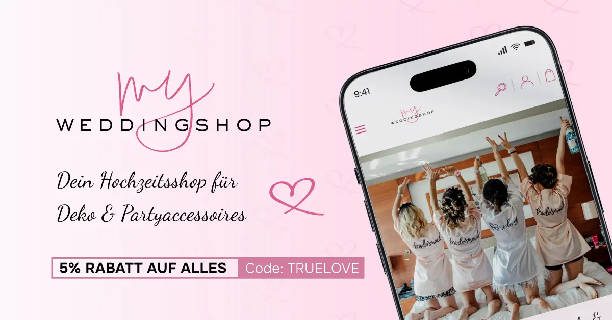 Anzeige von myweddingshop.de