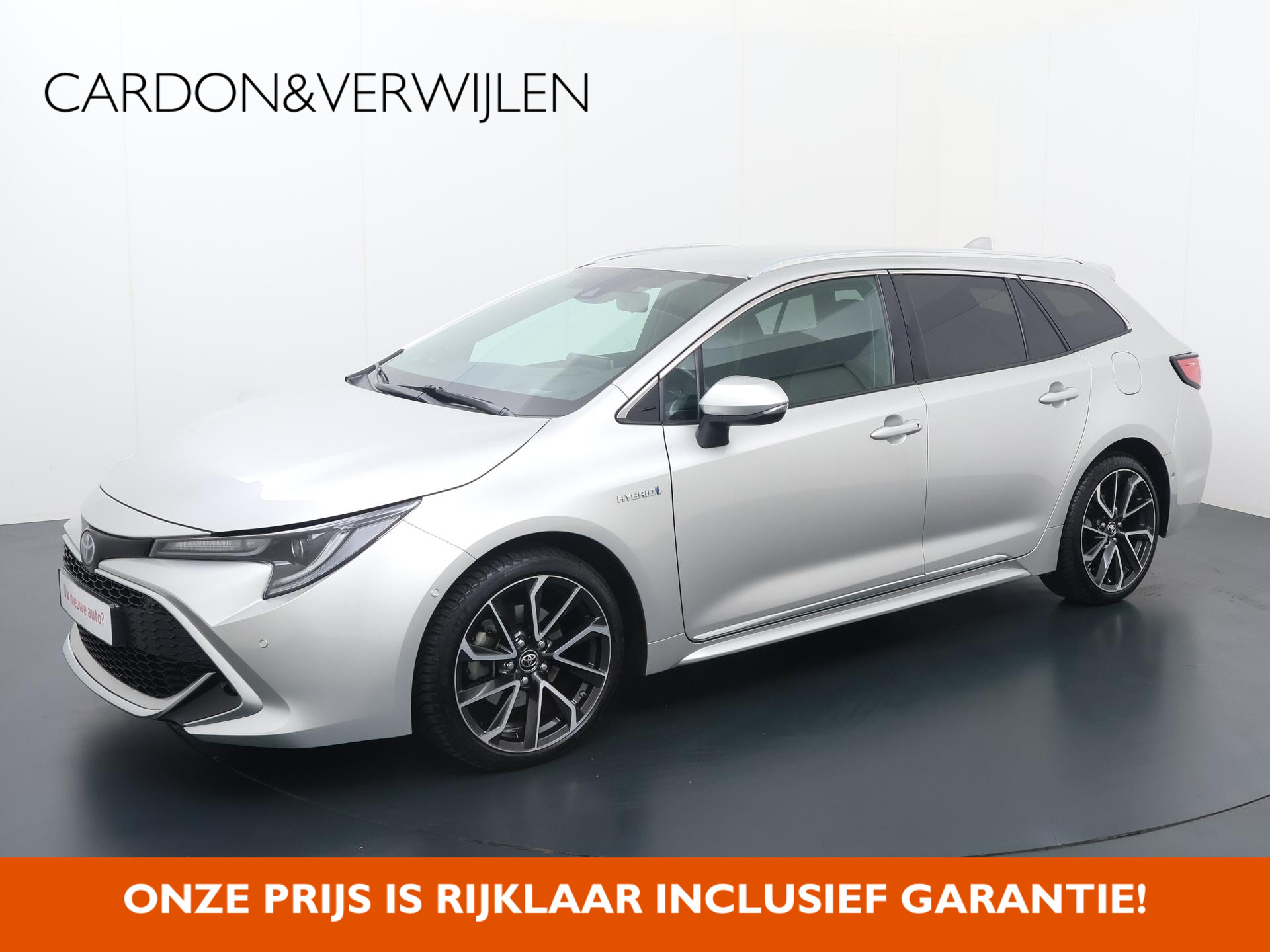 Toyota Corolla Touring Sports 2.0 Hybrid Executive JBL | 152 PK | Automaat | Headup-display | Drive mode / EV-Mode | Multifunctioneel stuurwiel | Flippers | Automatische verlichting | Cruise control | Spraakbediening | Automatische achterklep | Parkassist | Deurvergrendeling | Inklapbare spiegels | Stoelverwarming | Climate | Dab+ | Bluetooth | Navigatie | Achteruitrijcamera | Lm18'' |