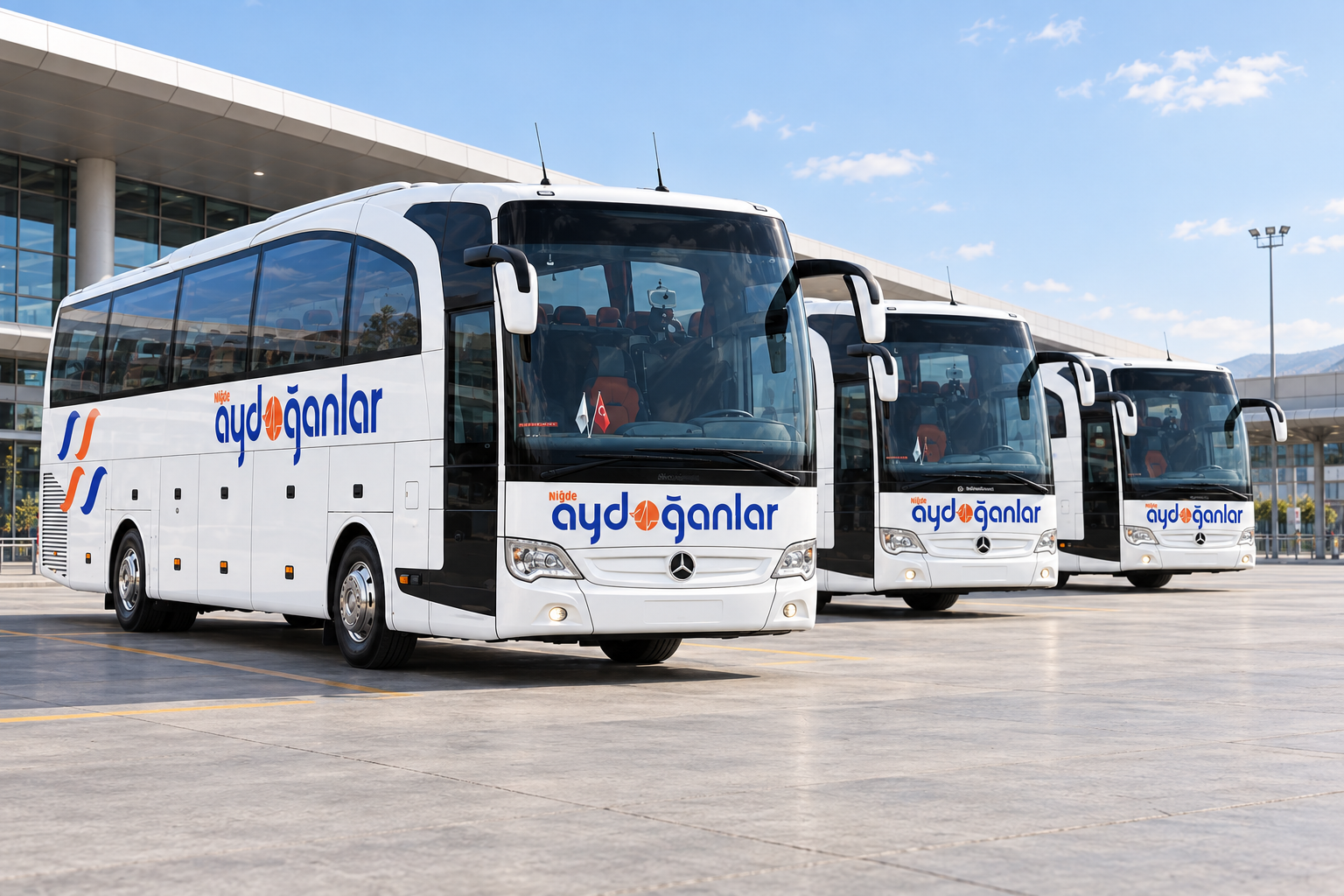 Niğde Aydoğanlar araç filosu