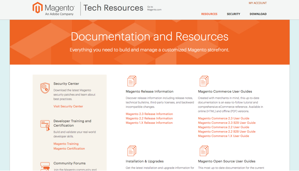 Magento Tech Resources