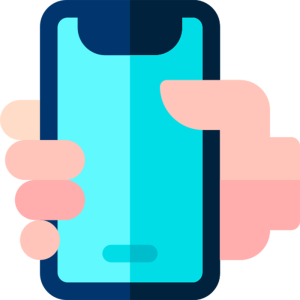 un smartphone dans une main