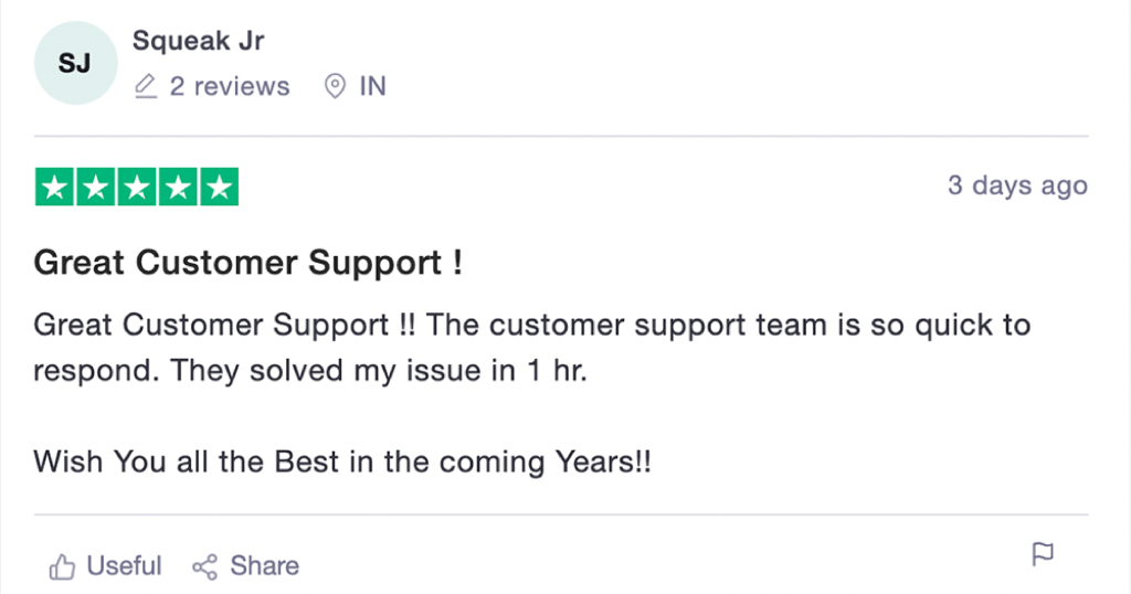 Squeak Jr feedback
