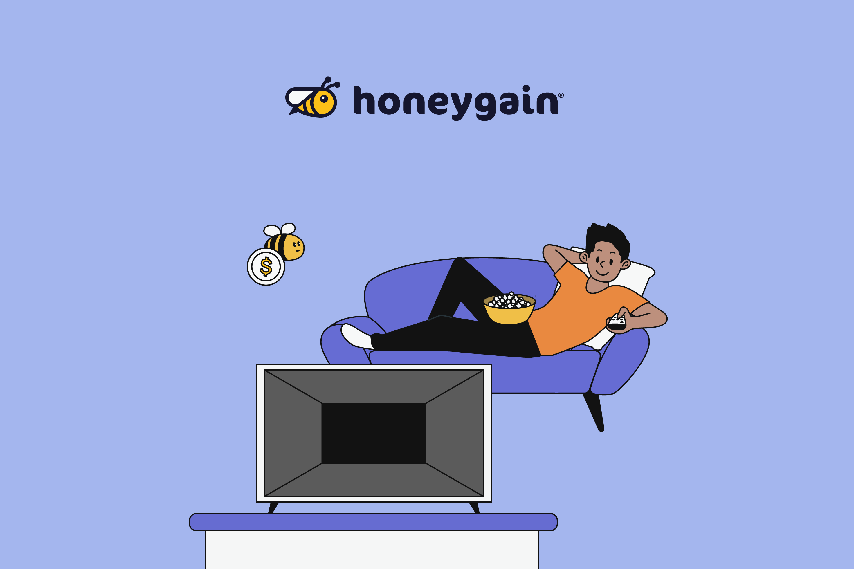 person sitting on a sofa and watching a TV