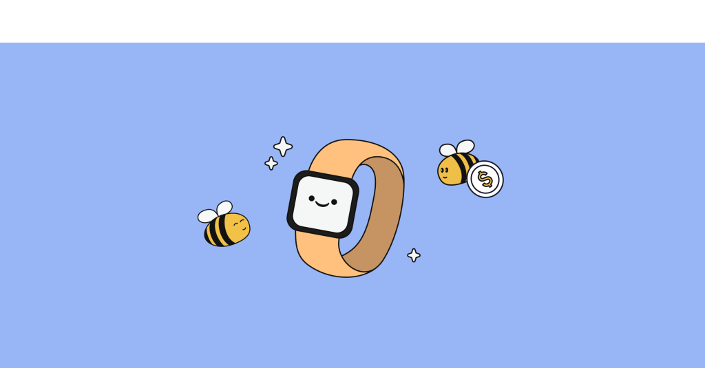 reloj y abejas