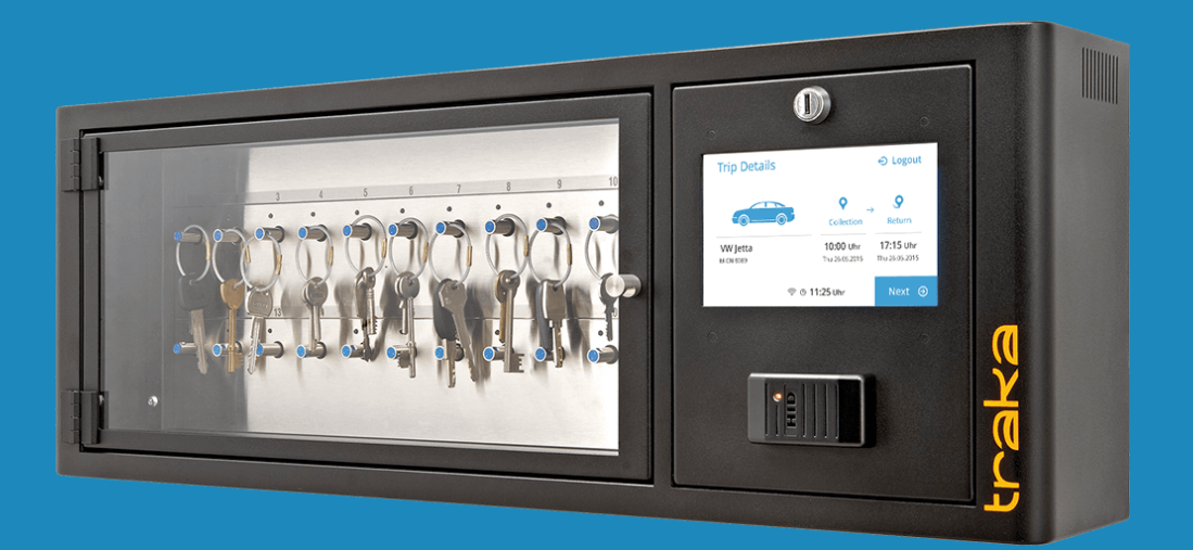 KEY CABINET FOR POOL VEHICLES