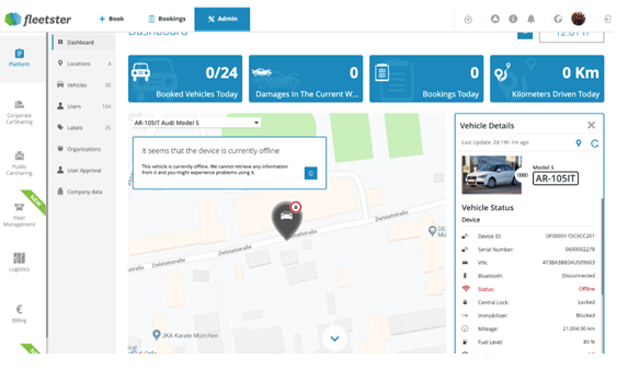 Platform: VIN added to the vehicle details