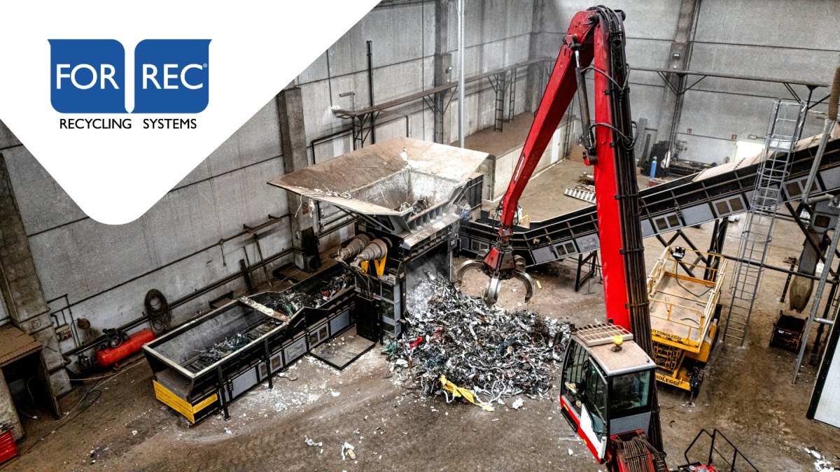 Excellence in Metal Scrap treatment: FOR REC unveils high-performance processing solutions ahead of Ecomondo
