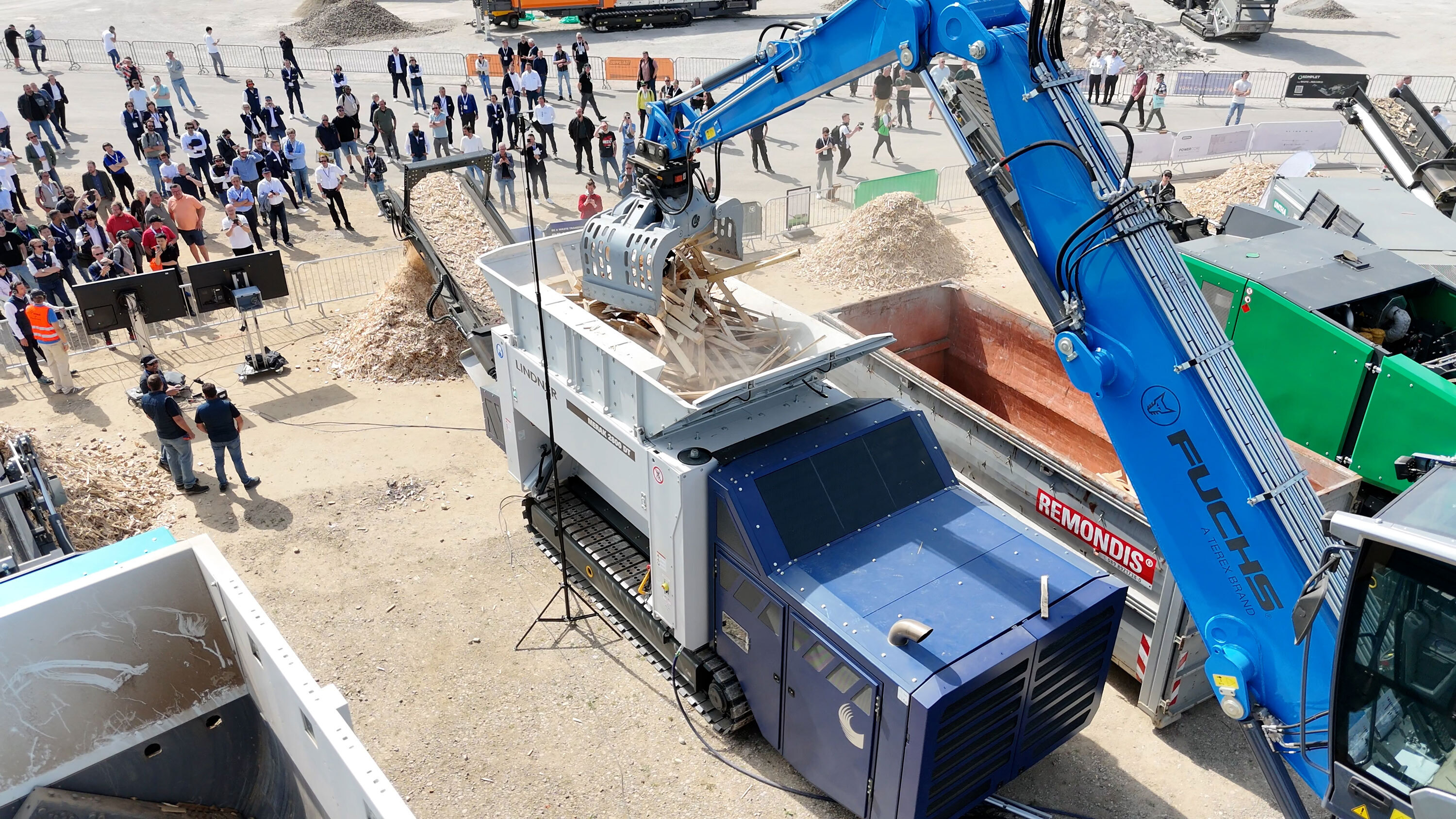 A pioneering diesel shredder marks a new chapter in mobile recycling