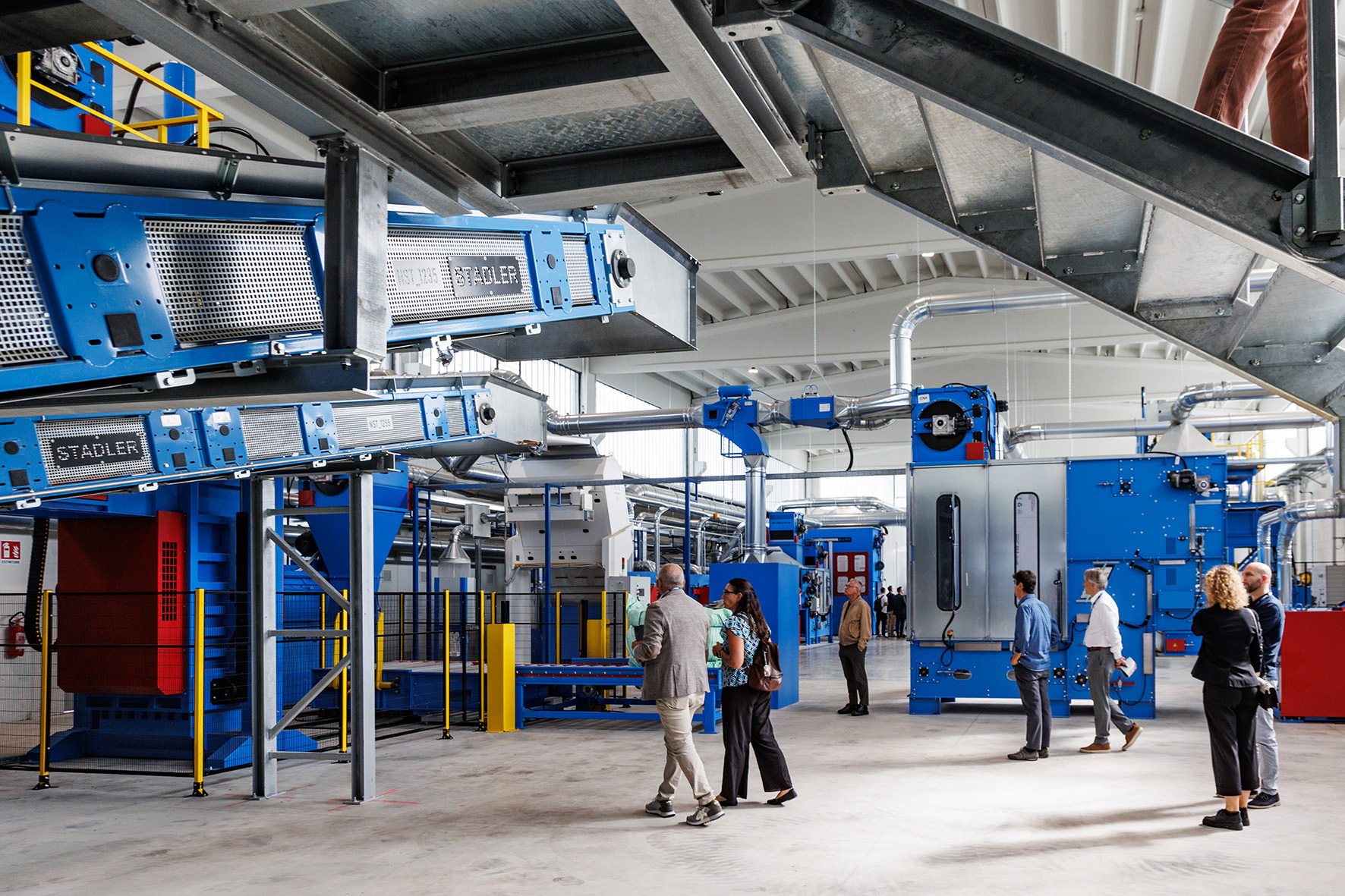 Italian facility integrates optical sorting to produce spinning-grade fibre