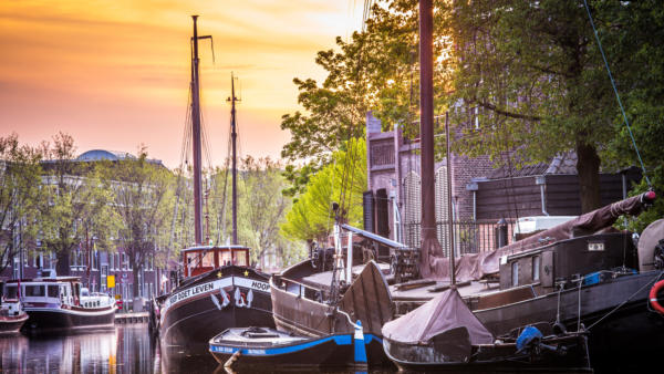 Museum harbour Gouda