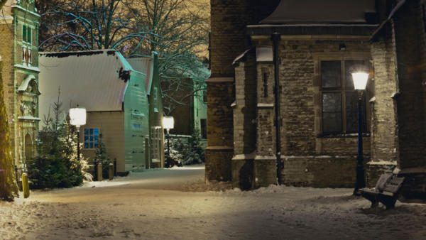 Snow in Gouda