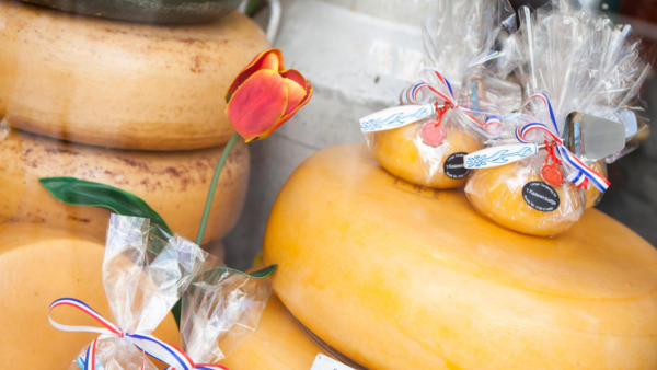 Gouda cheese and souvenirs